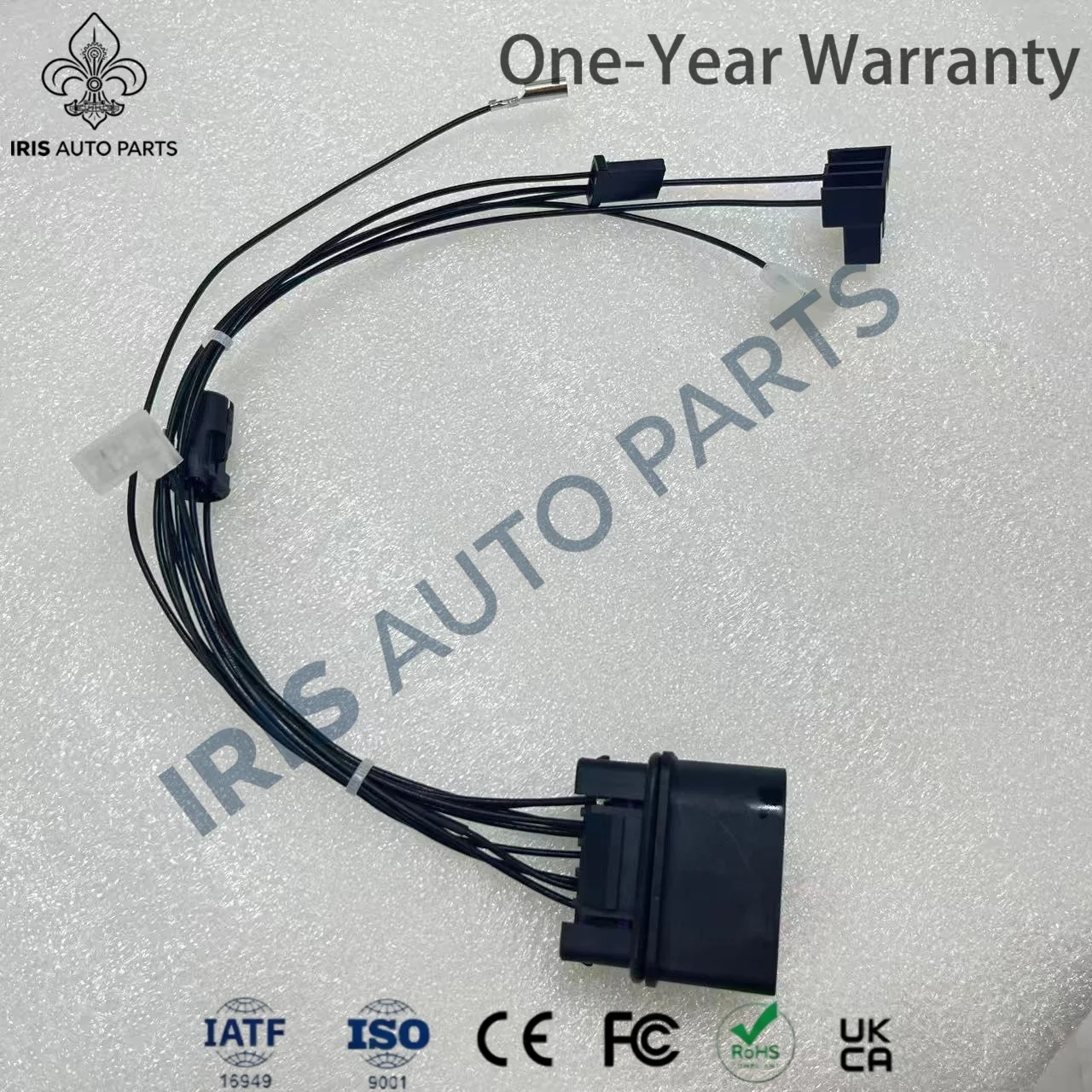 for Volkswagen Golf MK4 (2001-2004), Direct Fit Replacement Wiring, Auto Modification Accessory 7 Lines Headlight Wiring Harness
