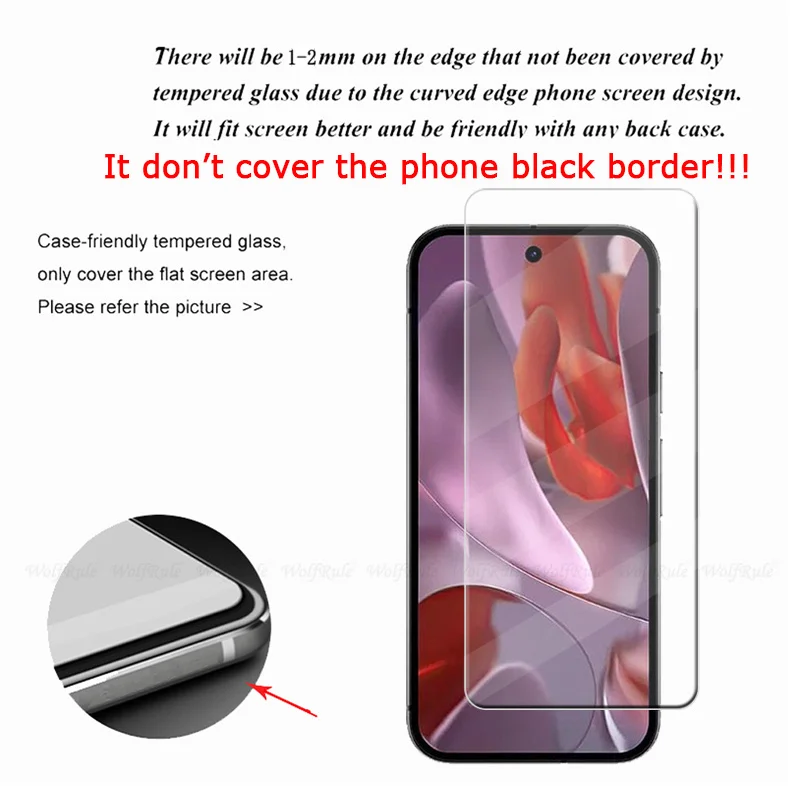 1-4 قطعة لجوجل بكسل 10 برو زجاج جوجل بيكسل 10 9 برو XL 9A زجاج 9H خالية من الغبار سهلة التركيب واقي للشاشة بكسل 10