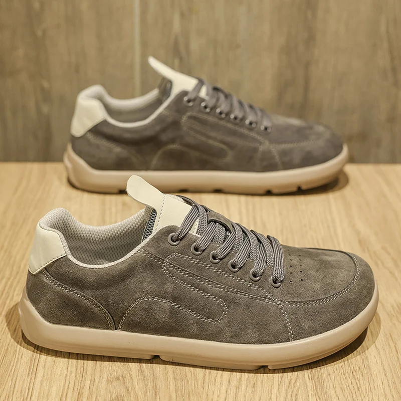 

Men's Casual Sports Shoes with Thick Sole – Multi-Functional Running Style, Lightweight Breathable Lining. Perfect for Outdoor A