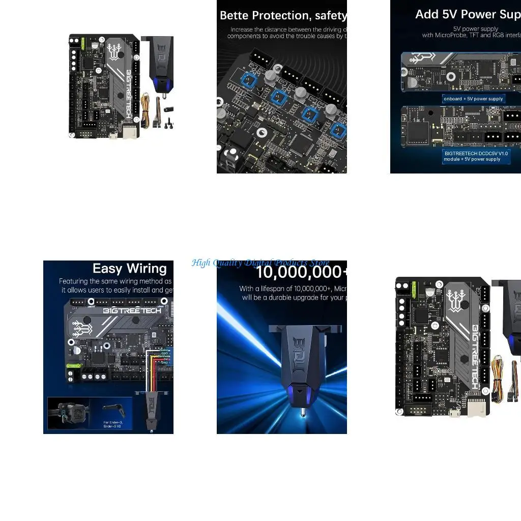 

U2JE Printer Silent Control Board SKR Mini E3 V3.0 MicroProbe V2 3 for Ender3