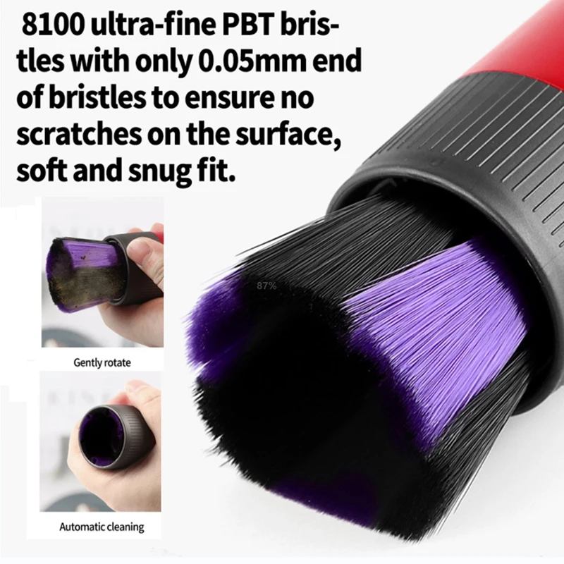 Für Dyson V15 V12 V7 V8 V10 V11 Staubsauger Teile Befestigung Spurlose Staub Entfernung Weiche Bürste + Verlängerung schlauch + Flache Saug