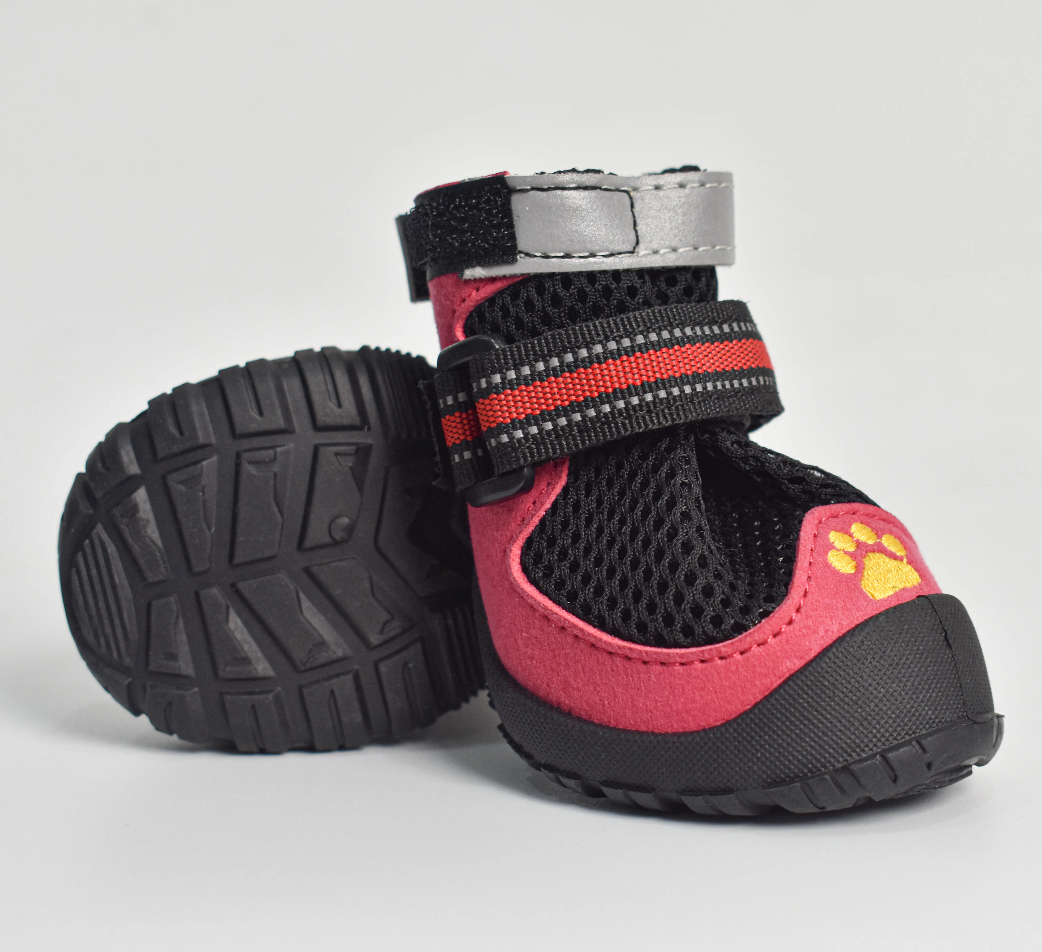 High Quality Summer Mesh Sport  Dog Shoes Breathable for Hot Pavement Outdoor Walking Factory Direct Sell Pet Paws Protector