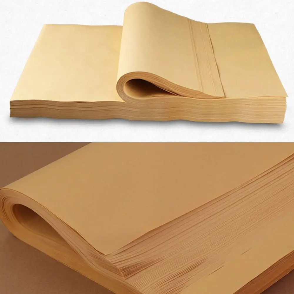 Laminated Coated Kraft Paper Water Grease Resistant 70gsm Table Placemat Waterproof Oilproof Mooncake Table Liner Sheets