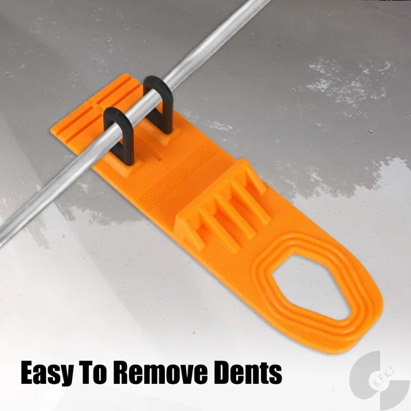 

Car Dent Puller With 2 Pcs Glue Pulling Tabs Manual Expander Orange Color Paintless Dents Removal Tool Bodywork Repair Kit 2025