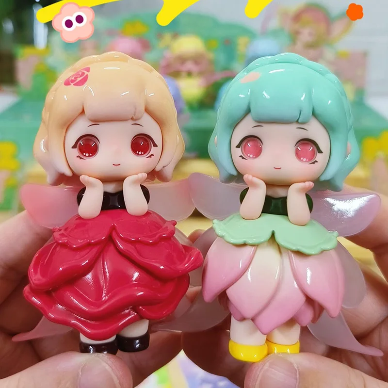 Ziyuli Flower Spirit Whisper Series Blind Box Ziyuli Action Figure Surprise Bag Flower Fairy Anime Doll Pendants Mystery Box Toy - view 5