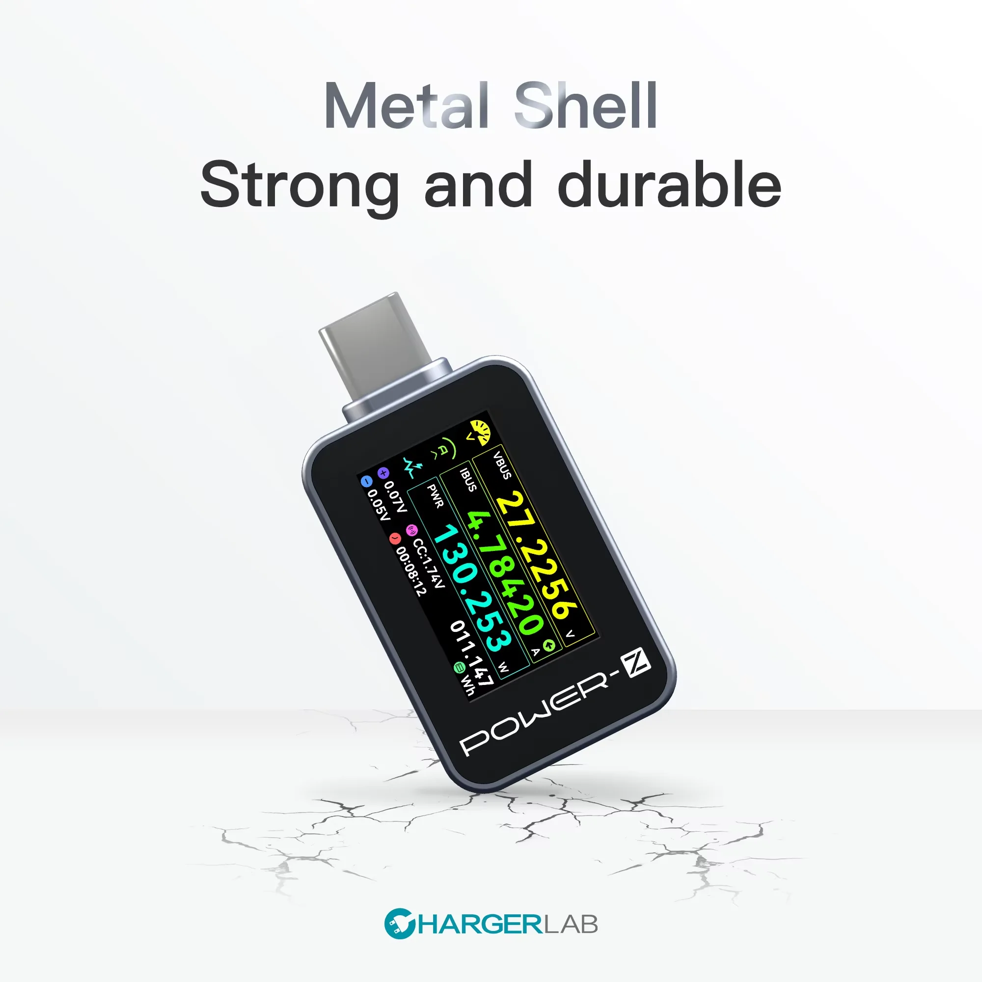 ChargerLAB POWER-Z C240 USB-C Tester 240W PD3.1 QC5.0 - Advanced Charging Device for Electronics