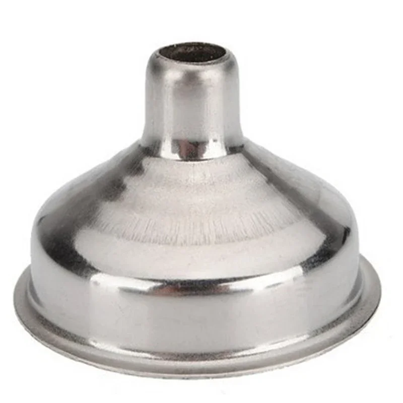 Stainless Steel Small Mouth Funnel Bar Wine Flask Mini Funnel For Filling Hip Flask Narrow-Mouth Bottles Jug Funnel Kitchen Tool