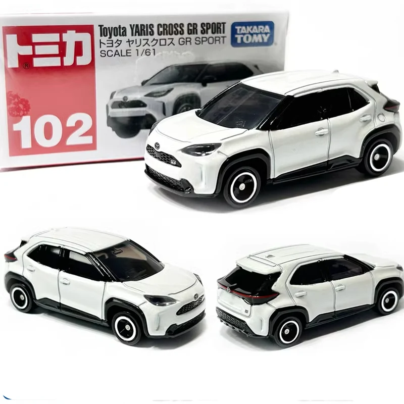 

Модель автомобиля Takara TOMY TOYOTA YARIS CROSS GR SPORT Prius, литый под давлением, модель мини-автомобиля, подарок для детей