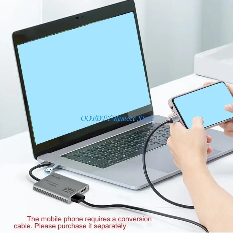 

Карта видеозахвата 1080P, 60 Гц, включая возможность отключения цикла в режиме реального времени, алюминиевый корпус