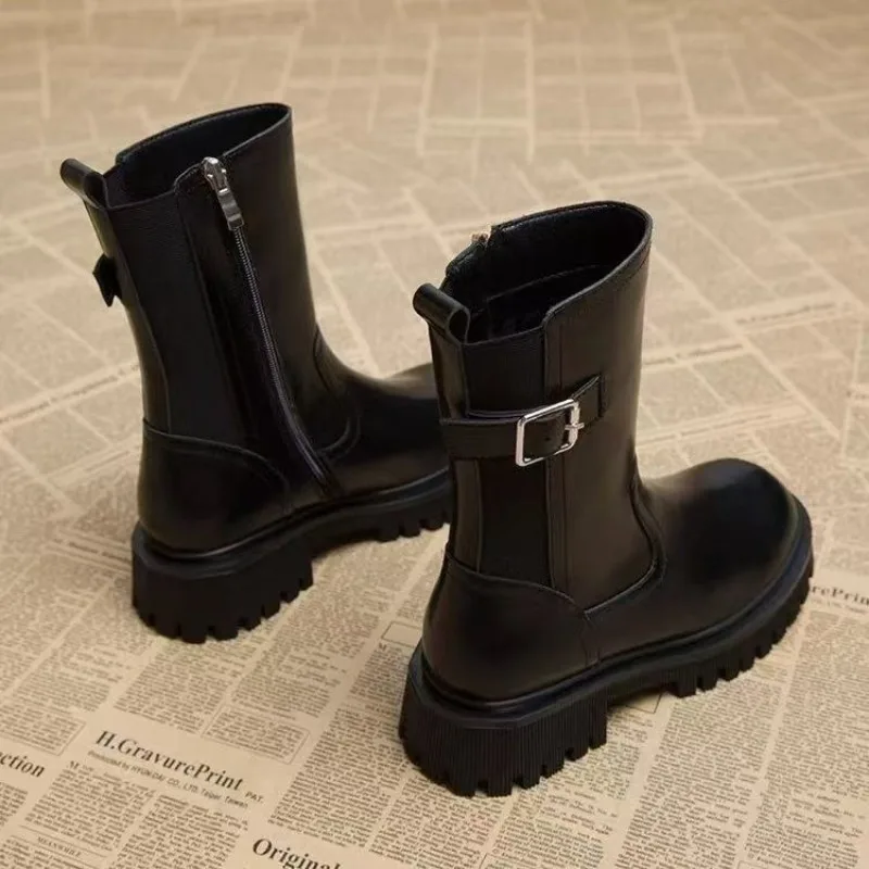 Chelsea Chimney Boot Women's 2026 Autumn/winter Mid-length Short Boots