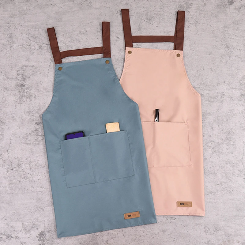 Resistant Dirt Apron Waterproof And Oil Resistant Household Kitchen Cooking Fashion Apron Adult Work Clothes Kitchen Accessories