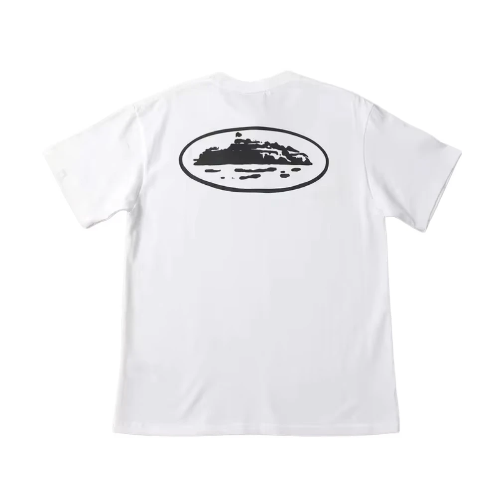 Image of 2026 Neues Sommer-T-Shirt mit kleinem Boot-Grafikdruck, Rundhals, atmungsaktiv, Y2K, locker geschnitten, modisch, Kurzarm, lässige Streetwear-Oberteile