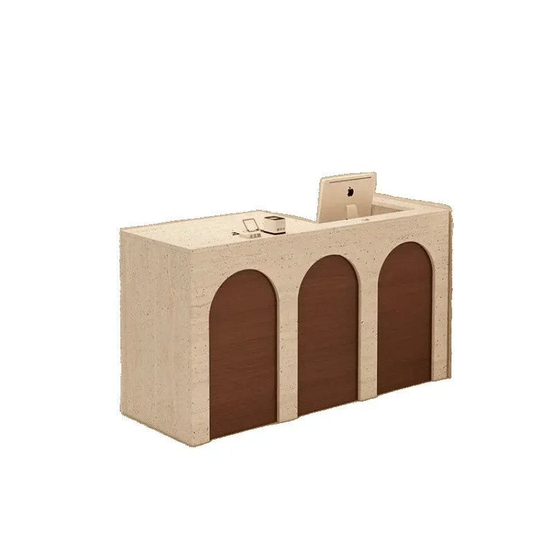 Cashier Medieval Light Luxury Women's Clothing Store Bar Table Nail Shop Small Counter Reception Desk