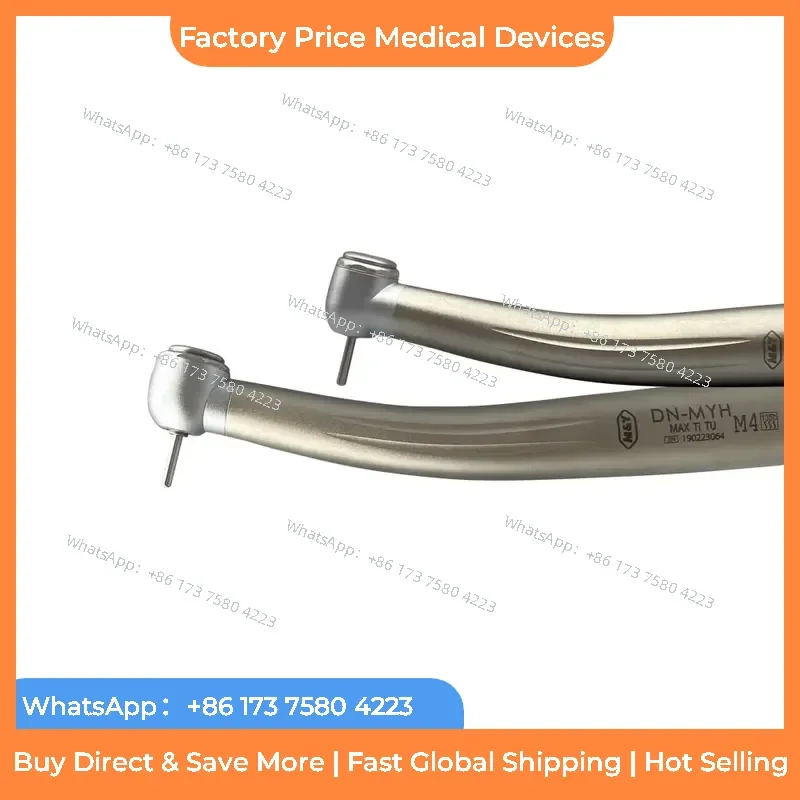 2026 Air Turbine Ceramic Bearing 2/4 Holes Single Water Spray High Speed Oral Handpiece Standard Head fastshipping