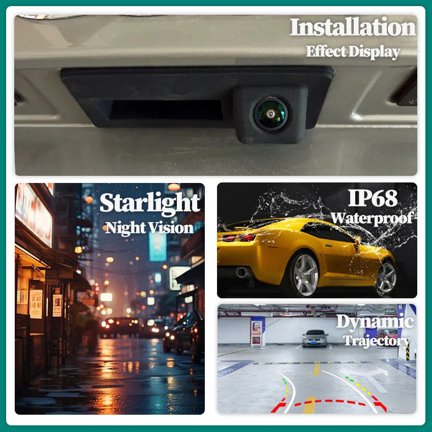 

Камера заднего вида HD 1080P в ручке багажника для Mercedes Benz CLA Class C117 CLA180 CLA200 CLA220 CLA250 CLA45 AMG 2013~2017 2018