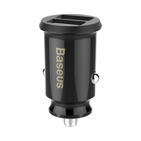 Baseus Grain CCALL-ML01 Car Charger 2x USB-A 3.1A Black