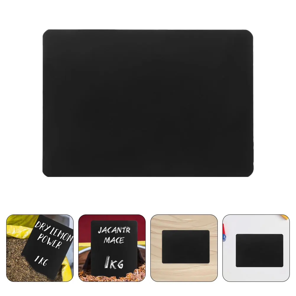 

8 PCS Erasable Price Tag Buffet Labels for Food Nameplate Dry Erase Abs Chalkboard Signs Table