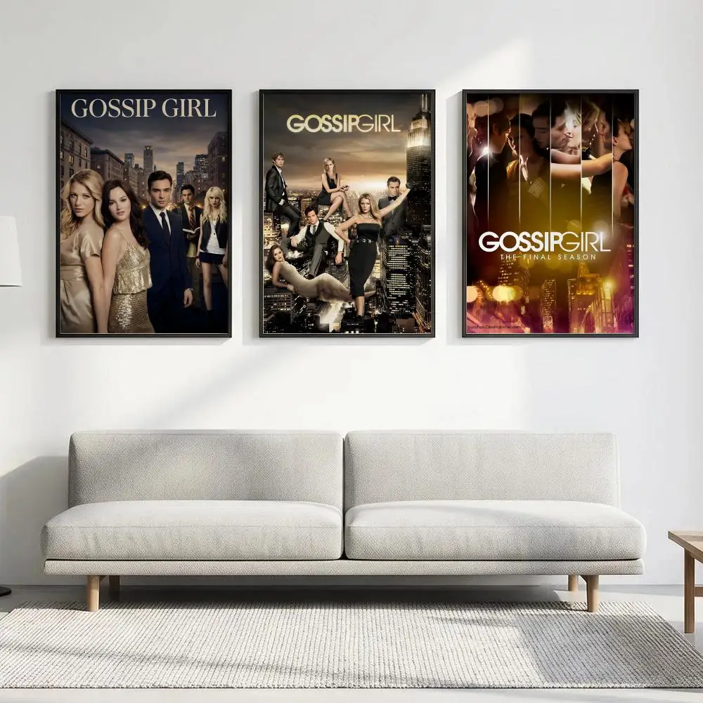 Poster HD art, waterproof, sticky wall, home decoration (living room, bedroom, bar), aesthetic G-Gossip G-Girl TV show