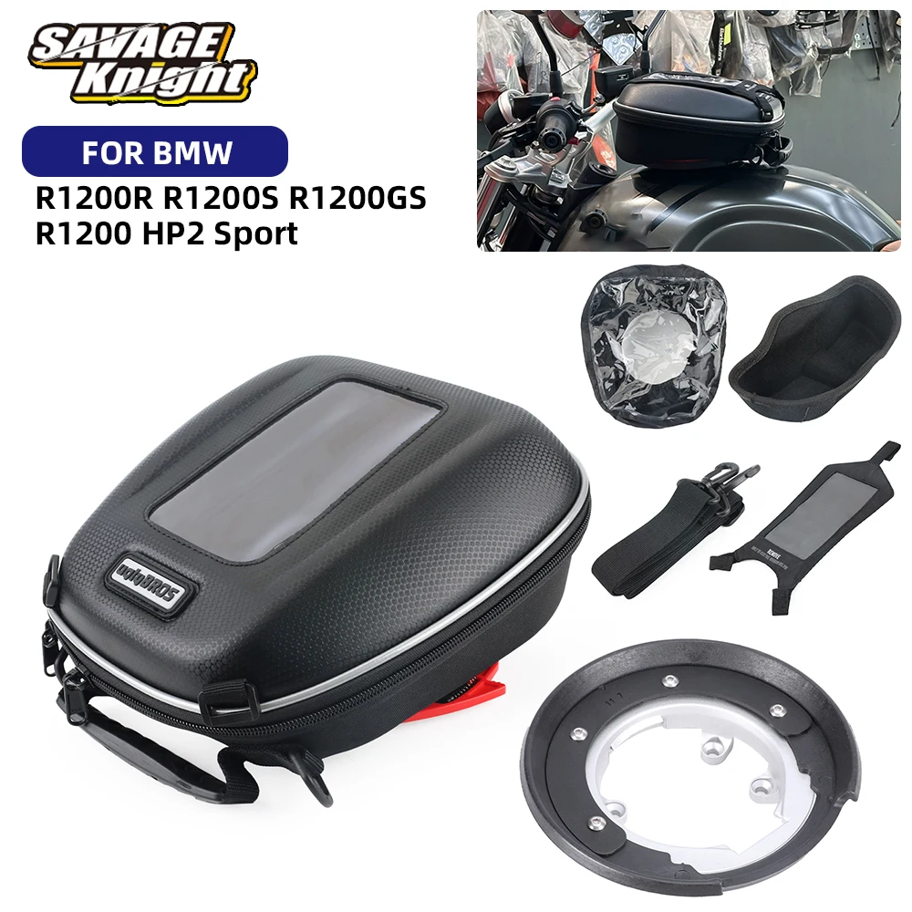 

Quick Release Fuel Tank Bag Luggage Suitcase Hand Bags For BMW R1200GS R1200 GS ADV R1200R R1200S HP2 Sport 2007-2014 Tanklock