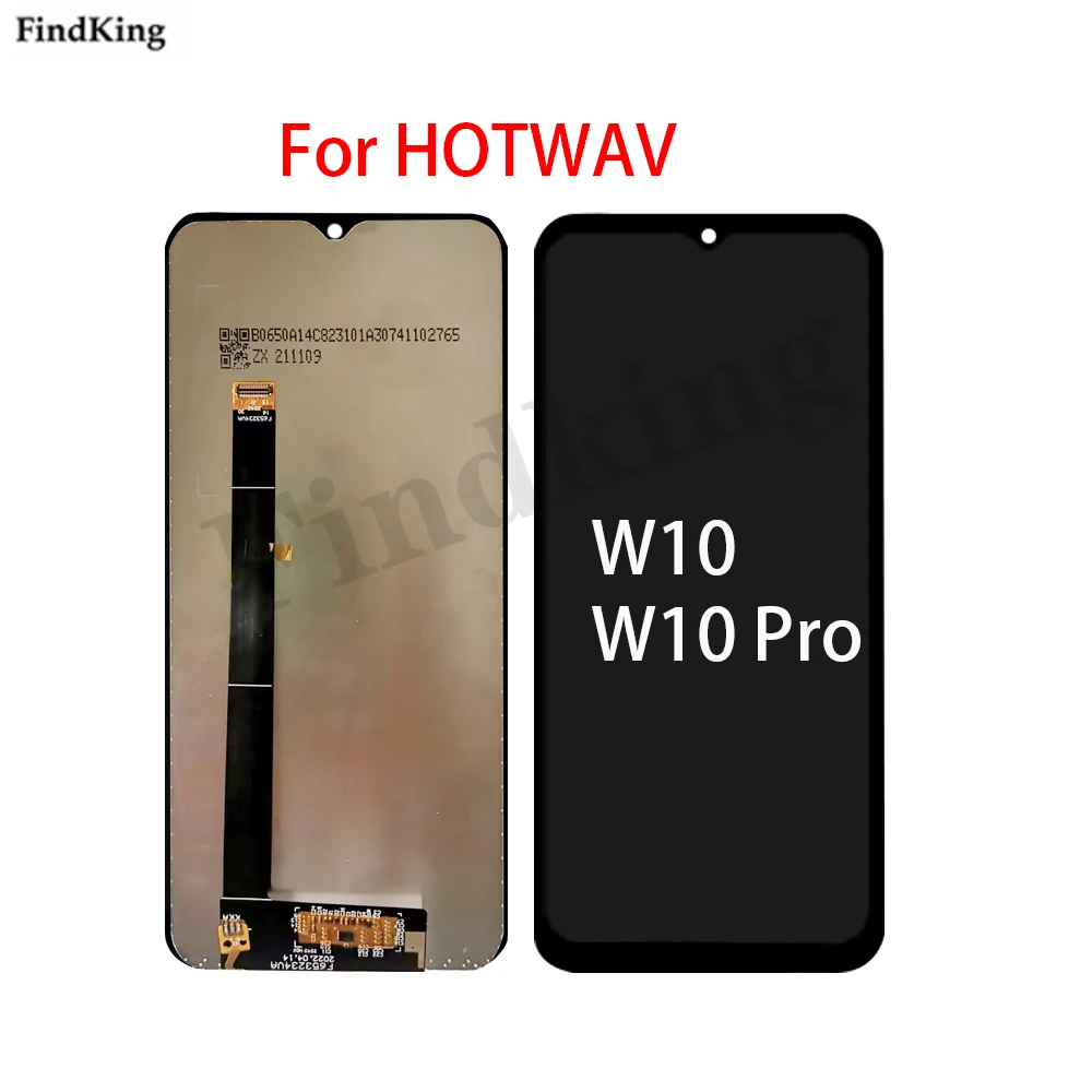 100% Tested LCD Screen For Hotwav W10 Pro LCD Display Touch Screen Panel Digitizer Assembly Replacement Full Display Screen