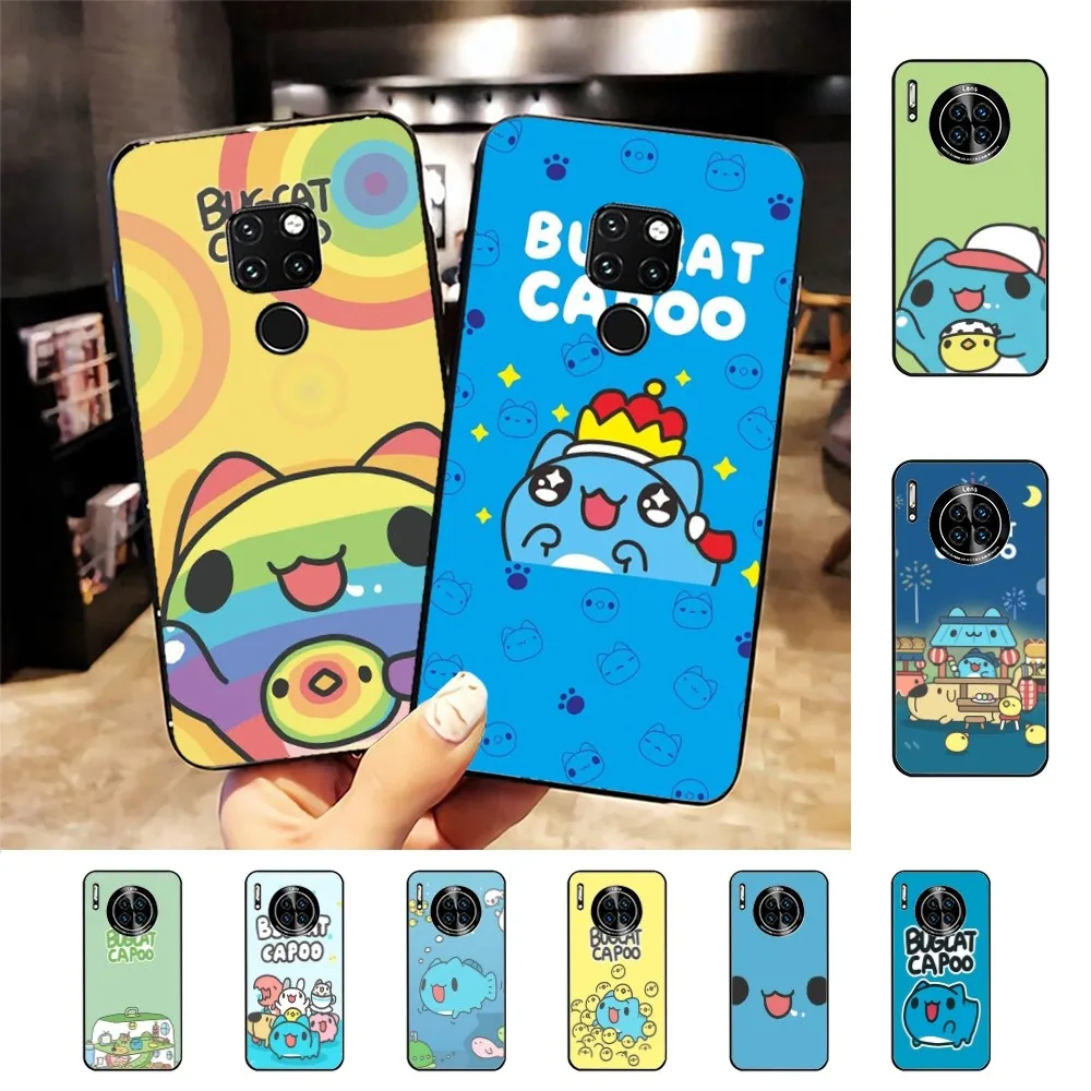 B-Bugcat C-Capoo Phone Case For Huawei Mate 10 20 30 40 50 lite pro Nova 3 3i 5 6 SE 7 pro 7SE