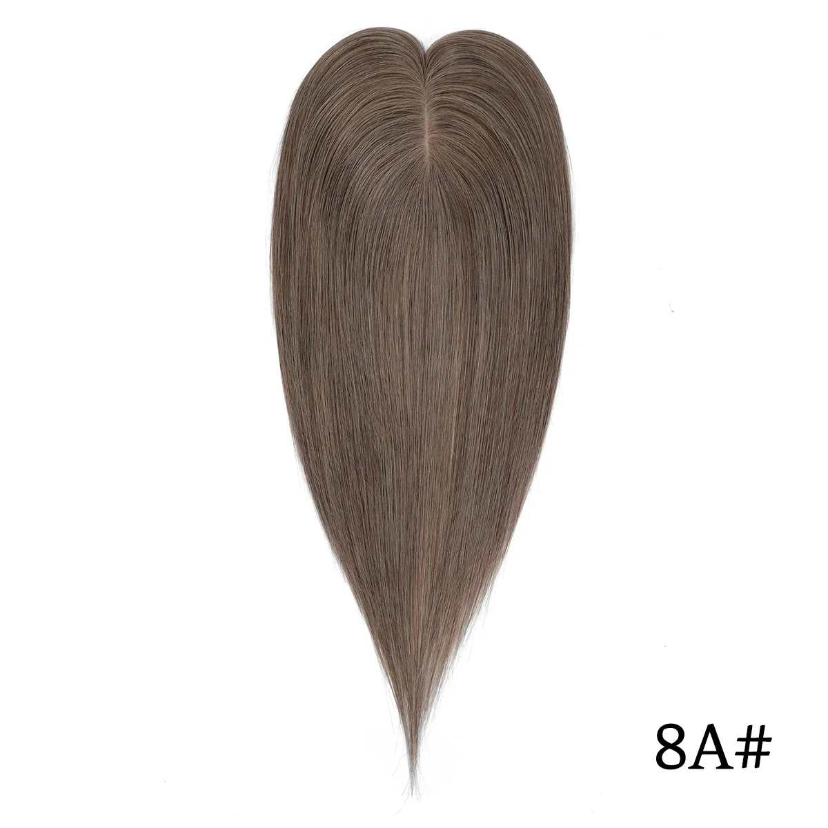 Steil haar topper voor vrouwen Remy menselijk haar Ombre haarstukjes Machinegemaakte haartoppers met 3 clips Menselijk haar toupetje