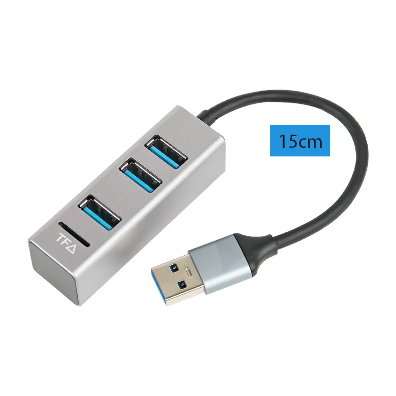 USB3.0 COMBO Type C HUB Multi Ports Cable Splitter Extender Laptop Computer USB Disk Micro SD TF Card Reader Converter Phone Cha