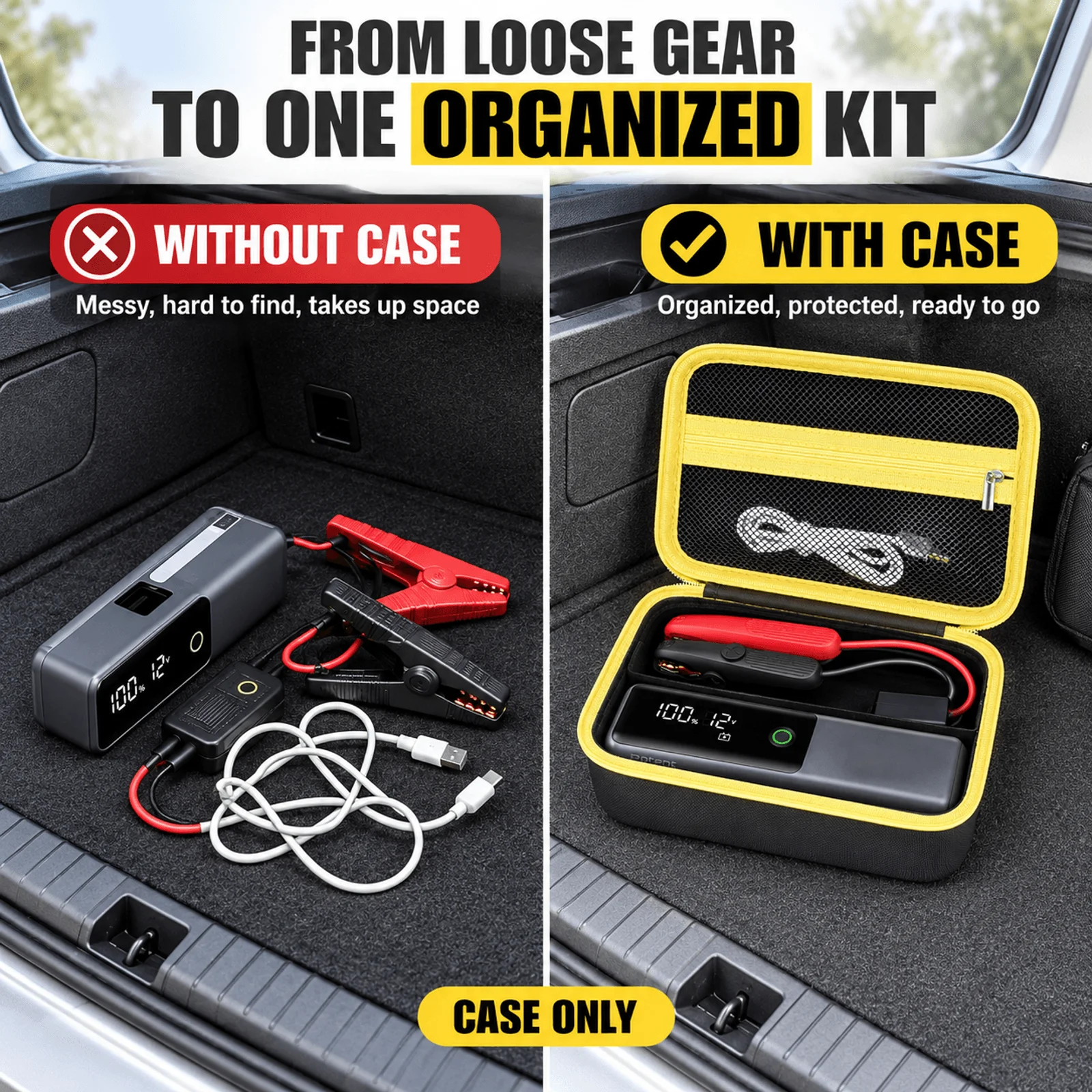 Jump Starter Case for Fanttik - Jump Starter Case Hard Shell recension och pris