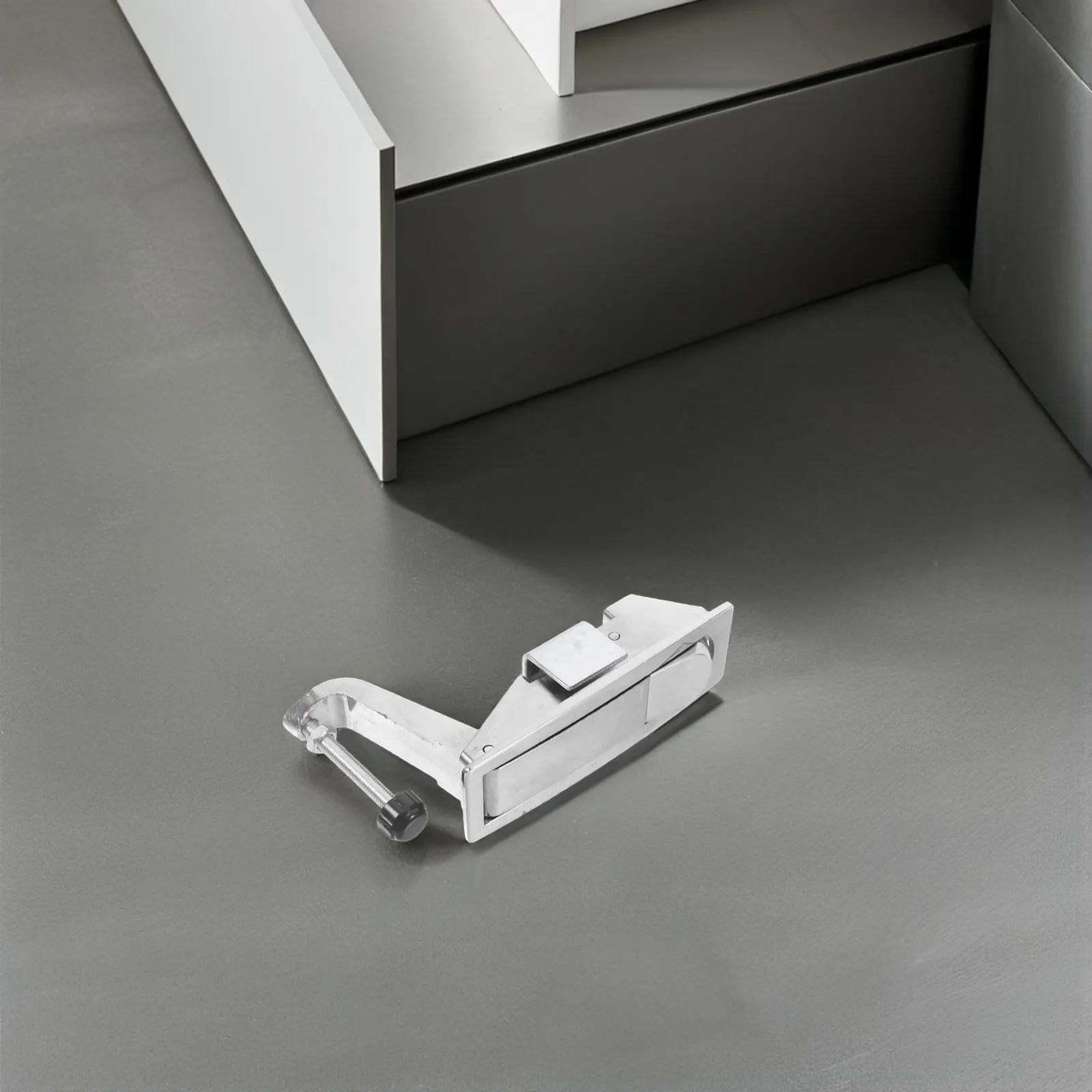 Secure Flat Bounce Lock for Electrical Cabinet Doors Distribution Panels Control Boxes Cabinet Door Lock Reliable Secure Door