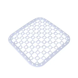 Multifunction Sink Filter Mat For Sink Drain Dish Drainer Placemat Insulation Pad For Home Bathroom And Kitchen White Green Pink