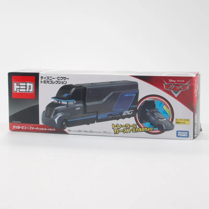 In Stock Official Takara Tomy 894469 Disney Pixar Cars Jackson Storm Hauler Truck Diecast Model Hot Gift For Kids & Collectors