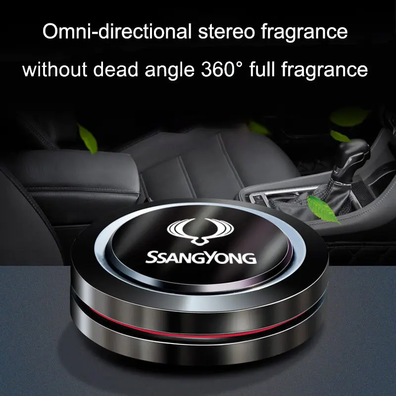 Car Flying Saucer Air Freshener Decorations Perfume Flavoring Diffuser for Ssangyong Actyon Rexton Kyron XLV Stavic Accessories