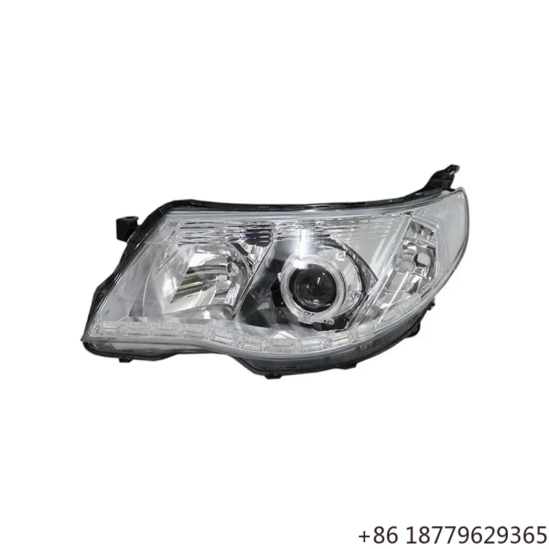 Custom Full LED Headlights with Bi-Xenon Projector Lens DRL Plug-and-Play SUV Fitment 2009-2012