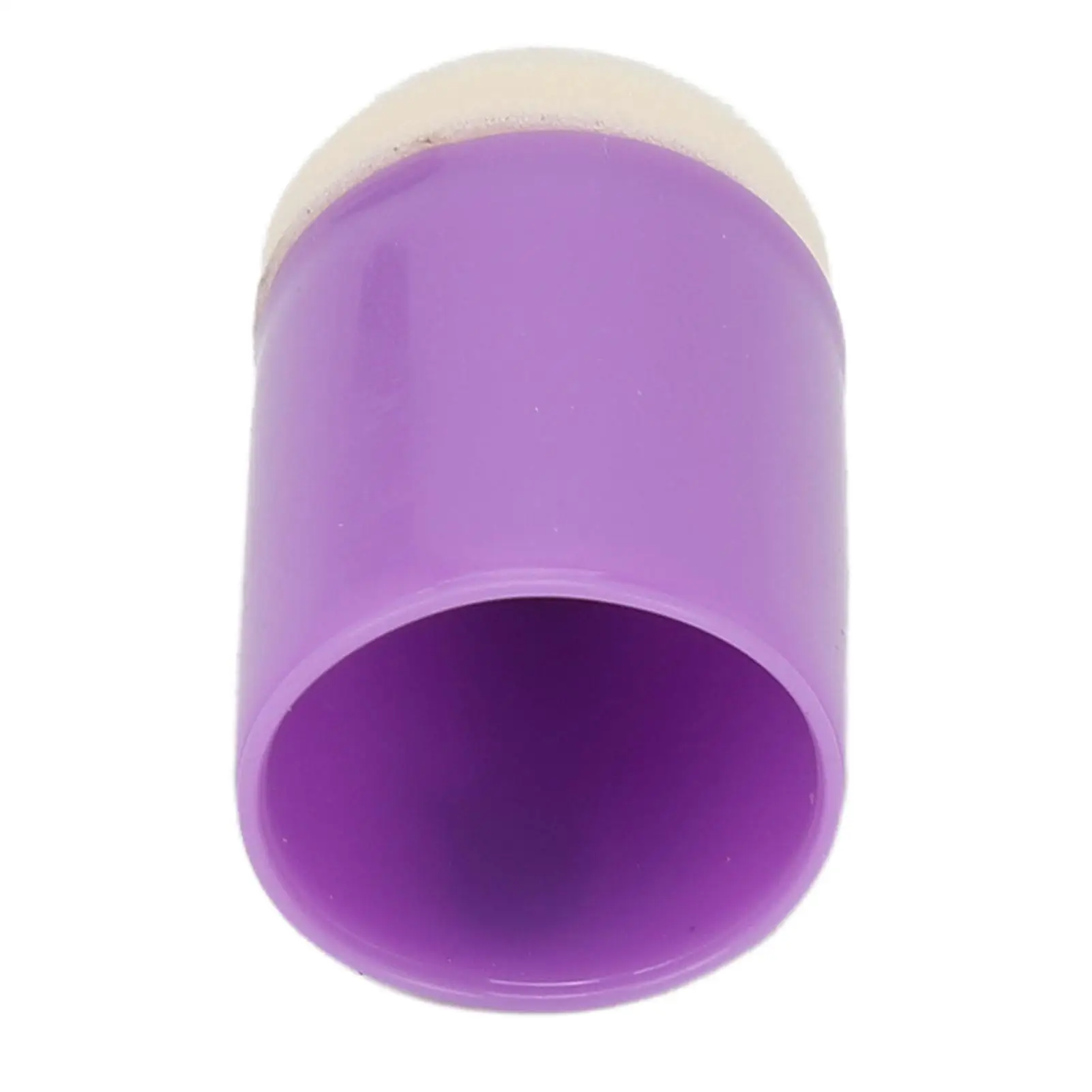 Finger Leaf Sponge para Pimple Marks, cobertura perfeita, cabeça redonda, uso diário