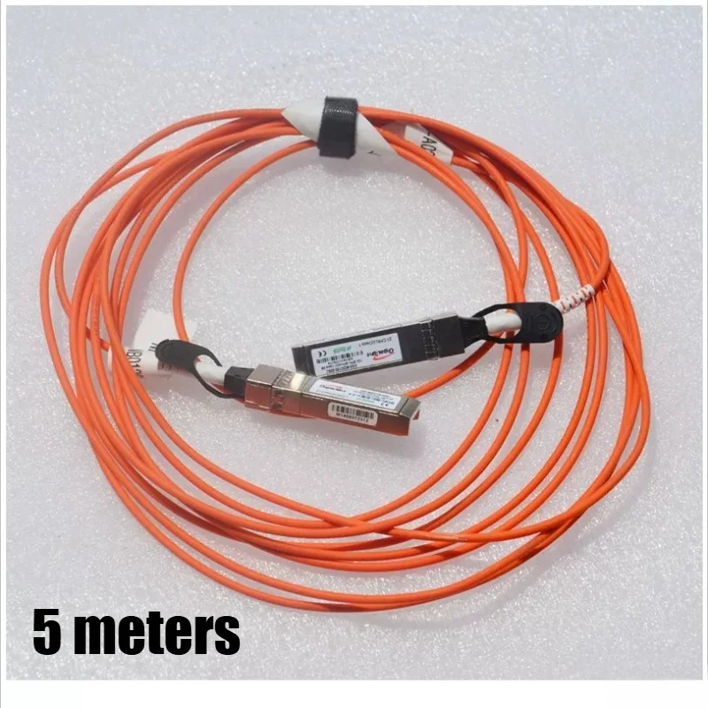25Gb/10Gb SFP Multimode 850nm 5 Meters Cable for MikroTik,Ubiquiti,Mellanox...Fiber Optical Switch LC SFP+10G-AOC Optical Cable