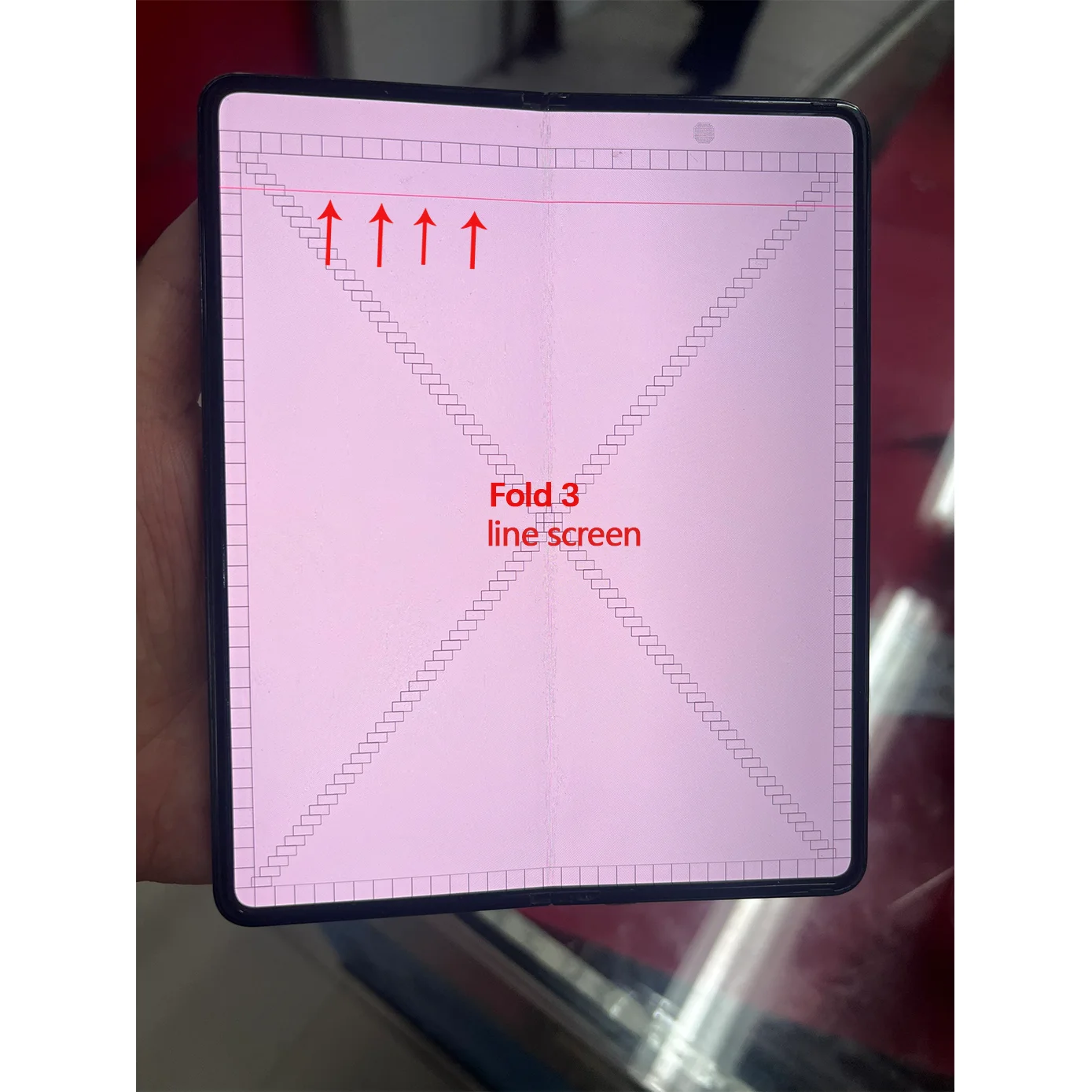 AMOLED has defect point For Samsung Z Fold 3 F926B F926B/DS Display Screen Display Touch Screen With Frame Digitizer Assembly
