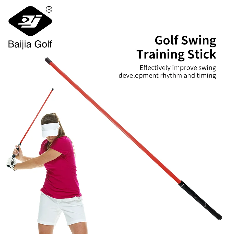 

Golf Swing Power Stick - Red, Golf Strength Trainer Improves Flexibility, Rhythm, Rhythm, Balance and Power