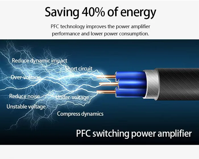 전문 무대 공연용 1300와트 1300W*4 오디오 사운드 앰프 1U 클래스 D 사운드 디지털 파워 앰프