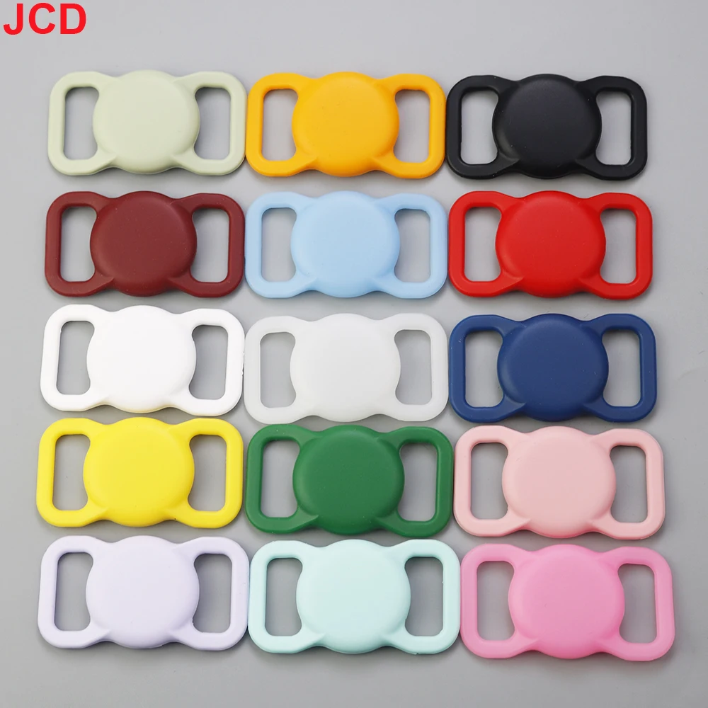 4PCS For Apple Airtag Case Dog Cat Collar GPS Finder Colorful Luminous Protective Silicone Case For Apple Air Tag Tracker Holder