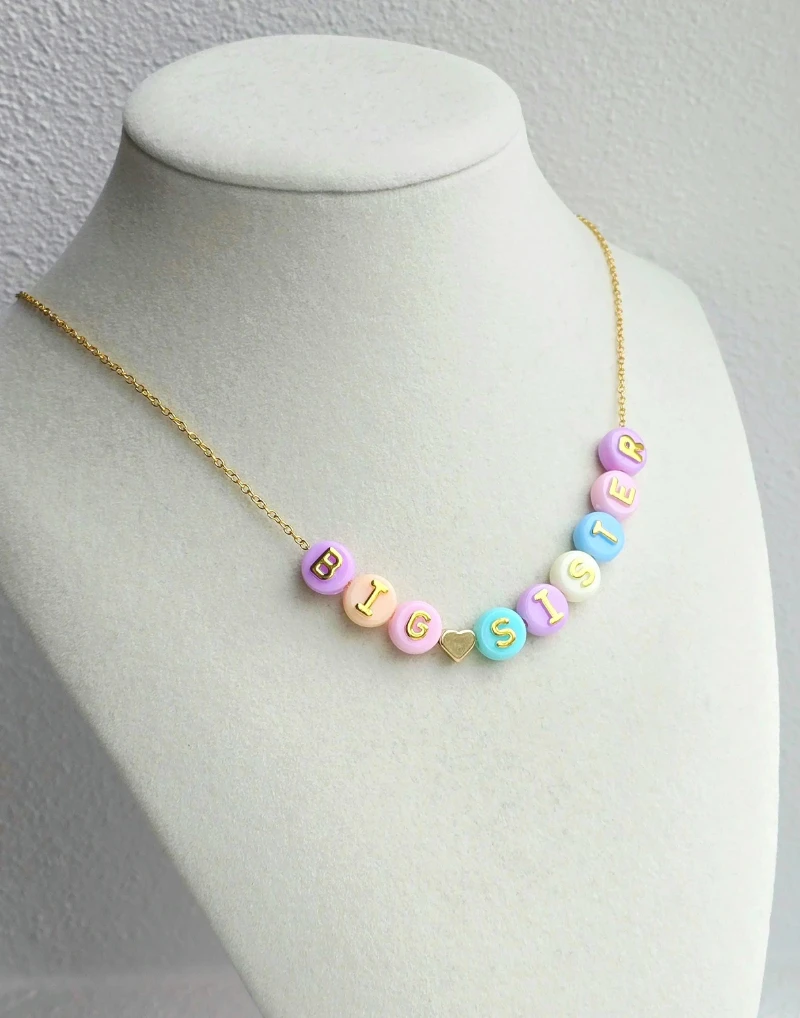 Personalized Kids Name Necklace for girlsBaby Name NecklaceToddler Jewelry-Gift for Girls