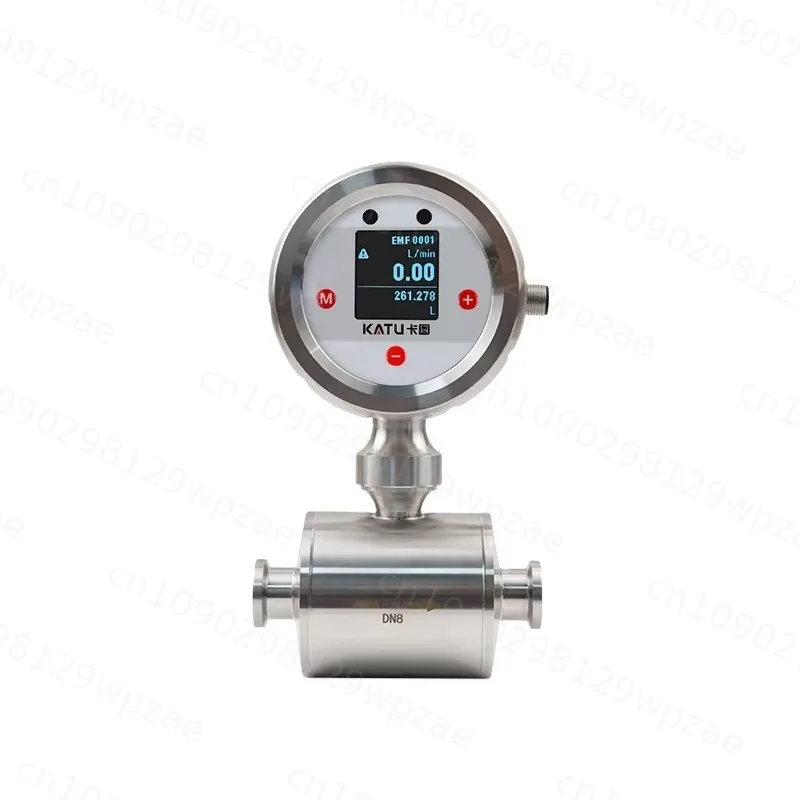 FM260 Industrial Gas Flow Meter Sensor Type Dn25 Digital Electronic 304 Flowmeter Liquid Water