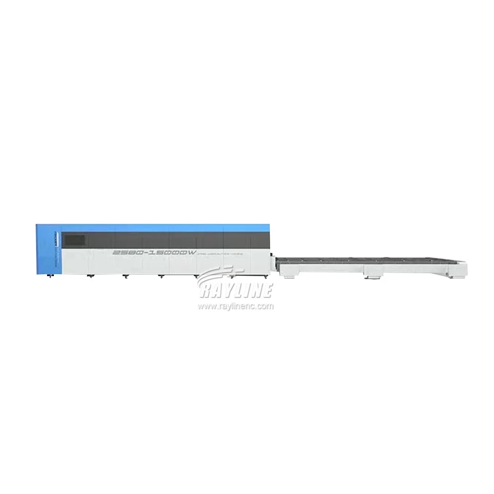 2 in 1 Fiber Laser Cutting Machine with Exchange Table – Sheet and Tube Metal Cutter for Steel, Aluminum – High Efficiency CNC L
