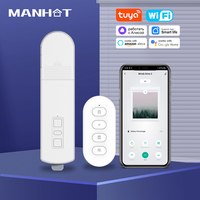 WiFi Tuya Smart Blinds Motor Motorized Chain Roller Blind Shade Shutter Drive Curtain Motor Smart Smart Home App Remote Control