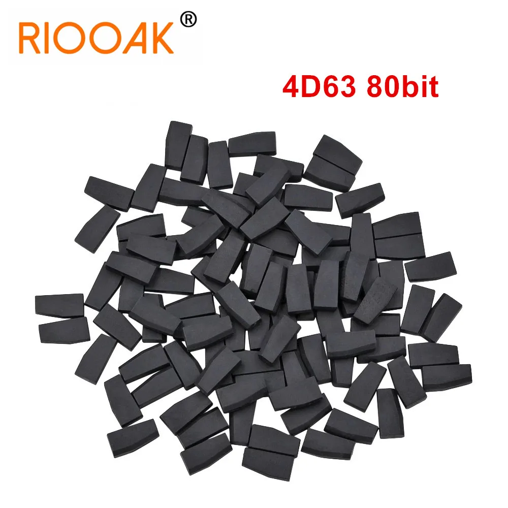 

5/10/20/30/50/100pcs 4D63 40/80bit ID63 ID83 TP33 Blank Ceramic Transponder Car Key Chip for Ford Mazda Lincoln Car Key Chip