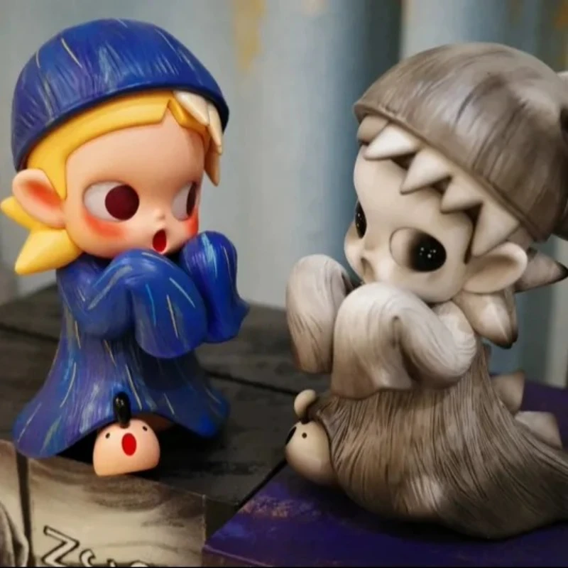 

Genuine POPMART Genuine Zsiga Panicked Performer Figurine Toy Collection Kawaii Anime Action Surprise Birthday Gift in Stock