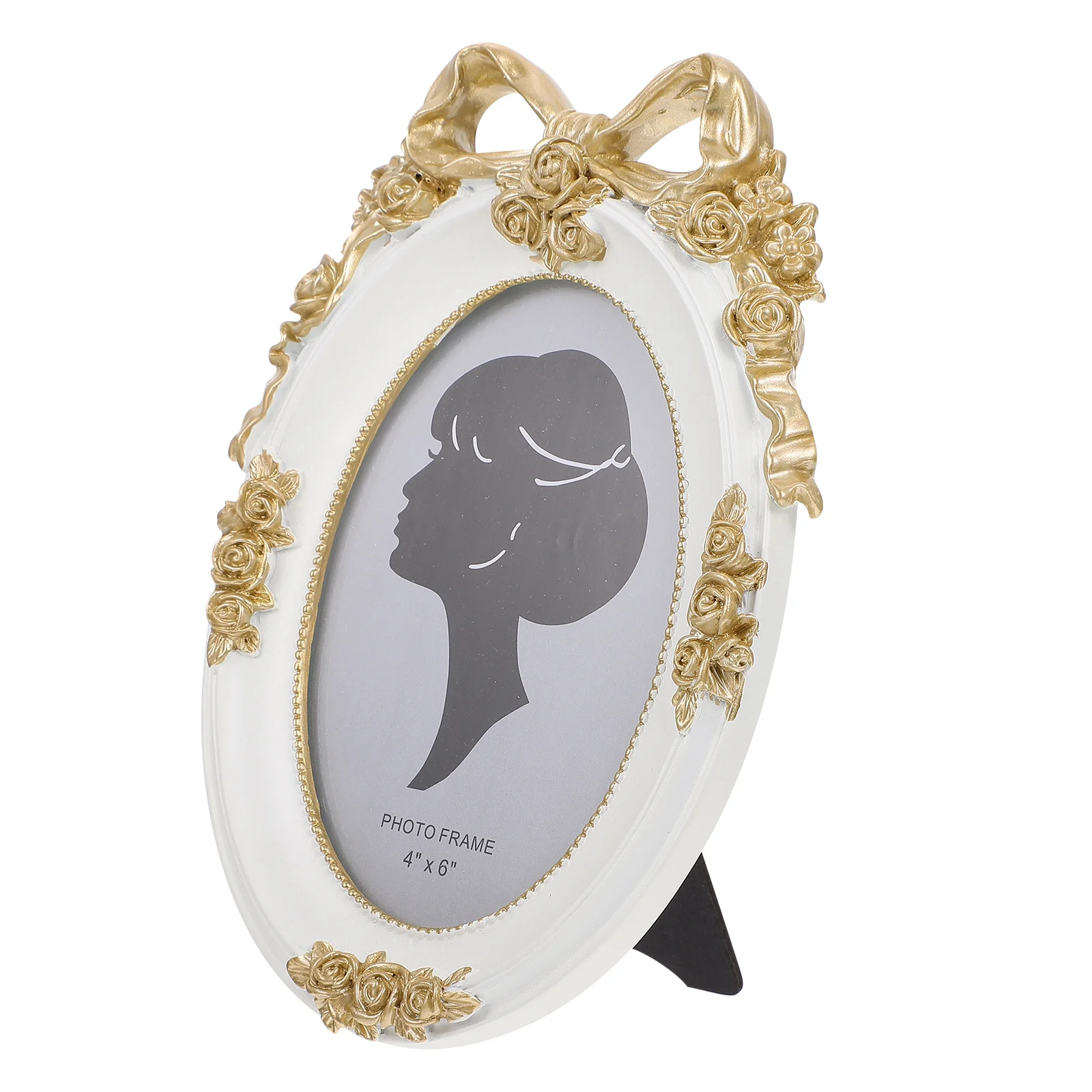 

Vintage Resin Picture Frame Style Frames Decorative Table Ornate Tabletop Photo