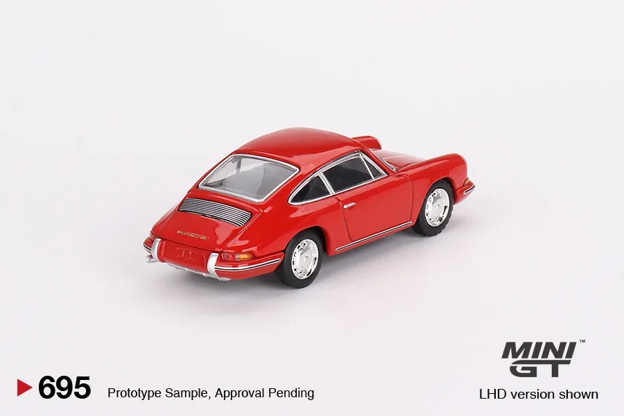 MINIGT 1:64 1963 Signal Red LHD Diecast Model Car