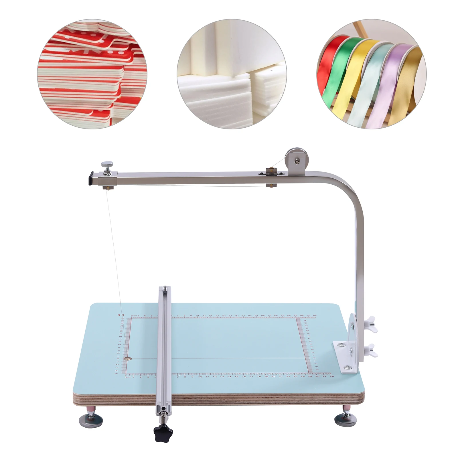 72W Hot Wire Foam Cutter Precise Cutting Working Table Tool Sponge Styrofoam Cutting Machine Adjustable Voltage And Support