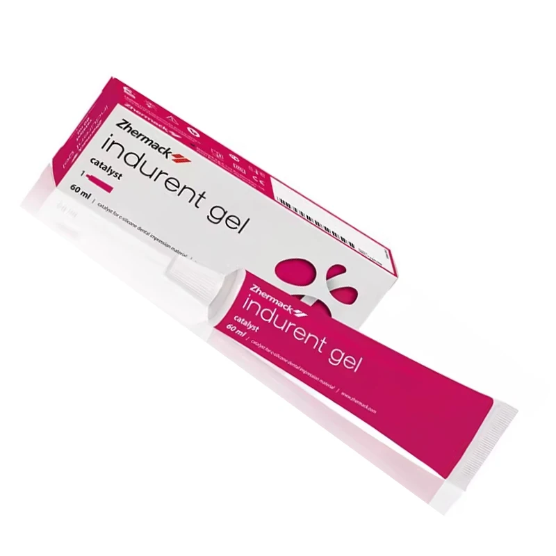 60mL/box Dental Lab Materials Zhermack Indurent Gel Catalyst /Silicone Rubber Impression Material