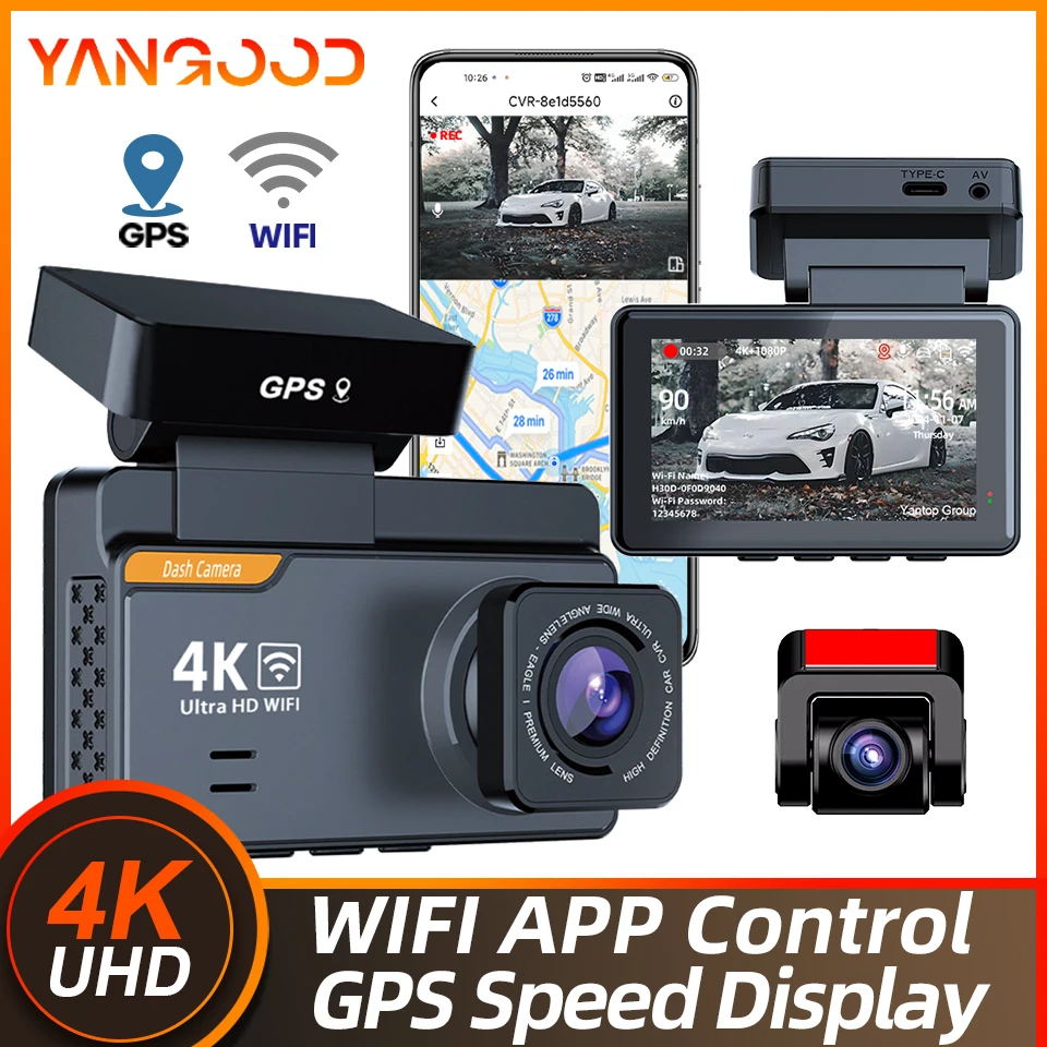 Yangood Dashcam 4K … - image